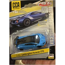 Cca Premium Series Lamborghini Huracan Sto Mavi 1/64 Model Araba