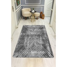 Dolce Mariee Dijital Baskı Eskitme Desen Kaymaz Taban Halı H0162