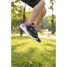 Enoch File Detaylı Kız Çocuk Spor Ayakkabı Cırtlı