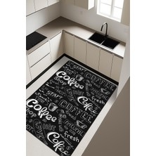 Dolce Mariee Dijital Baskı Kaymaz Taban Mutfak Halısı H0068