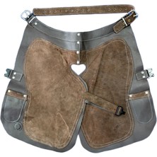 Gerçek Deri Nalbant Önlüğü - Nalbat Önlüğü - Deri Önlük 60 cm