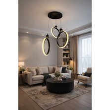 Osc Home Aydınlatma Tasarım Kumandalı LED Avize 3 Renk Işık