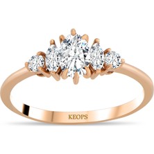 Keops Pırlanta 0,70 Karat Pırlanta Vintage Trianae Yüzük