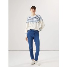 Lc Waikiki Yeni Sezon Straight Fit Kadın Jean Pantolon