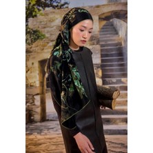 Maisa Narin Krep Ipek Şal Yeşil