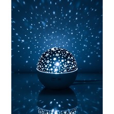 UMD Tekno Çocuk ve Yetişkinler Için Yıldız Projektör Gece Işığı Uygun