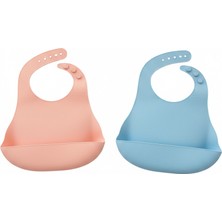 Silikon Mama Önlüğü - Su Geçirmez, Leke Tutmaz, Ayarlanabilir Kemer,