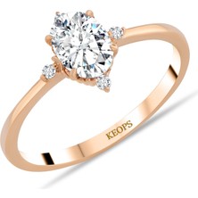 Keops Pırlanta 0,64 Karat Pırlanta Vintage Cecilia Yüzük