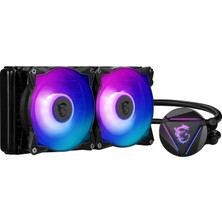 Braventa Collection Msı Mag Corelıquıd 240R V2 Aıo Cpu Sıvı Soğutucu - Dönebilen Argb Blok Kafası, Entegre Radyatör Pomp