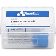 Braventa Collection Chembio Serbest Klor Test Ölçüm Kiti