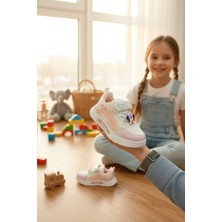 Enoch Kalp ve Nota Figürlü Çocuk Spor Ayakkabı Cırtlı