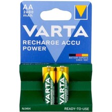 Epilons Nı-Mh 1.2 Volt 2600 Mah R2U Aa Şarjlı 2'li Kalem Pil