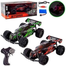 AnDen Toys Uzaktan Kumandalı Şarjlı Hızlı Gösteri Arabası Metal Gövdeli 15 Km Hız