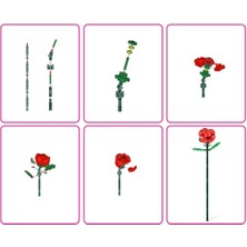 Twox Parça Sayısı Yüksek, Dikkat Geliştiren Gül Temalı Yapboz Seti