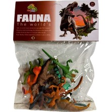 Twox Pvc Pakette 10'lu Küçük Dinazorlar