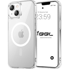 Braventa Collection Babilden iPhone 13 Için Kılıf Kamera Korumalı Magsafe Wireless Şarj Özellikli Şeffaf Kılıf