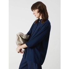 Lc Waikiki Yeni Sezon Oversize Armürlü Kadın Gömlek