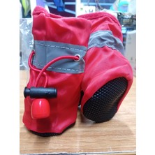 Hakdem Pet Köpek Ayakkabısı Yumuşak Kaydırmaz Su Geçirmez Taban Kapalı ve Açık Yürüyüş Ayakkabısı L Beden