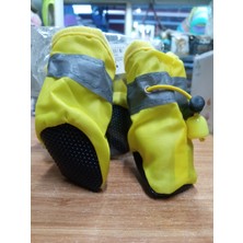 Köpek Ayakkabısı Yumuşak Kaydırmaz Su Geçirmez Taban Kapalı ve Açık Yürüyüş Ayakkabısı S Beden