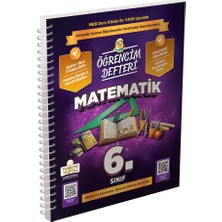 Murat Yayınları 3307 6.Sınıf Matematik Öğrencim Defteri