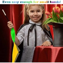 Twox Çocuk   renk Değiştiren Sihirli Mendil Sihirbazlık Oyunu