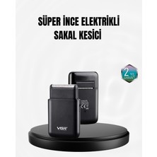 Normadia Taşınabilir Elektrikli Tıraş Makinesi USB Şarjlı, 5W Güç, 0.3 mm Kesim