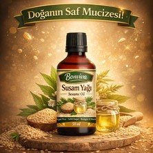 Bonviva Soğuk Sıkım Saf Susam Yağı 50 ml