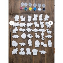 34 Adet Hayvanlar Alemi Taş Boyama ( Çocuk Gelişimi Etkinliği )