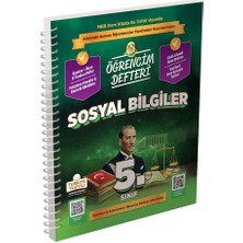 Murat Yayınları 3359 5.Sınıf Sosyal Bilgiler Öğrencim Defteri