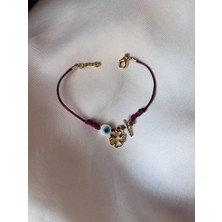 Karvina Nazar Boncuklu Ip Bileklik