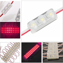 LEDBAY Mini Modül LED 3lü 12V 0.7W Kırmızı Yapışkanlı