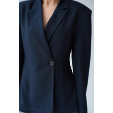 Butik Belvita LACİVERT VATKALI CEKET