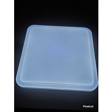 Leday Sıva Üstü LED Panel 42W Dekoratif Armatür Çift Katmer(Beyaz Işık 6500K) 43X43