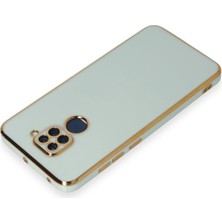 Newface Xiaomi Redmi Note 9 Kılıf Volet Silikon - Açık Yeşil