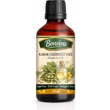 Bonviva Soğuk Sıkım Saf Kabak Çekirdeği Yağı 50 ml