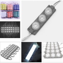 LEDBAY Modül LED 3lü Balık Gözü 12V 3W Beyaz Yapışkanlı