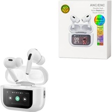 OEM Torima A9 Pro Dijital Ekranlı Airpods Anc Enc 5.4 Bluetooth Kulaklık