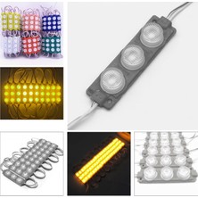 LEDBAY Modül LED 3lü Balık Gözü 12V 3W Günışığı Yapışkanlı