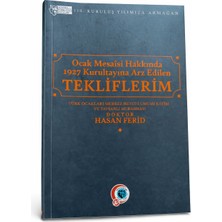 Türk Ocakları Ocak Mesaisi Hakkında 1927 Kurultayına Arz Edilen Tekliflerim