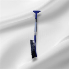 Loacandleco Teleskopik Buz Kazıyıcı ve Kar Temizleme Fırçası – Uzatılabilir Saplı Araç Cam Temizleme Aparatı