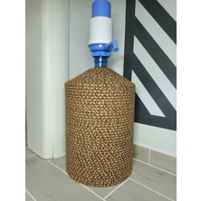 Sarda Hasır Ip Kaplamalı Doğal ve Şık Damacana Kılıfı - Örtüsü