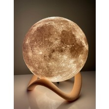 LUNALAB3D Gezegen Serisi: Dekoratif Ay Lambası ve Tasarım Stand