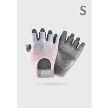 SkyWheel Terletmeyen Yarım Parmak Fitness Yoga Pilates Avuç İçi Kaymaz Silikon Spor Eldiven