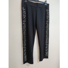 Anne Moda Ankara Kaliteli, Abiye Tarz, Işıltılı, Orta Yüksek Bel, Likralı Pantolon