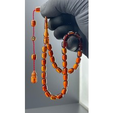 Çakır Tesbih Ateş Kehribar Tesbih