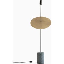 101 Copenhagen Moon Floor Lamp Mermer Dekoratif El Işçiliği Modern Tasarım Lambader