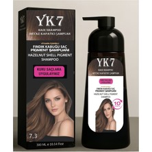 Yk7 Kozmetik Yk7  Beyaz Kapatıcı (Fındık Kabuğu 7.3) Şampuan 300 Ml.
