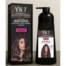 Yk7 Kozmetik Yk7  Beyaz Kapatıcı (Çikolata Kahve 6.35) Şampuan 300 Ml.
