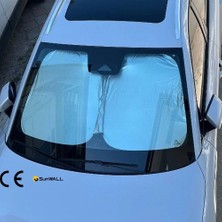 SunWALL Byd Seal U Için Uyumlu Titanyum Gümüş | Uv Koruma ve Isı Önleyici Oto Güneşlik
