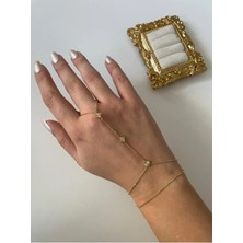 14K Çelik Üzeri Altın Kaplama Özel Seri Şahmeran